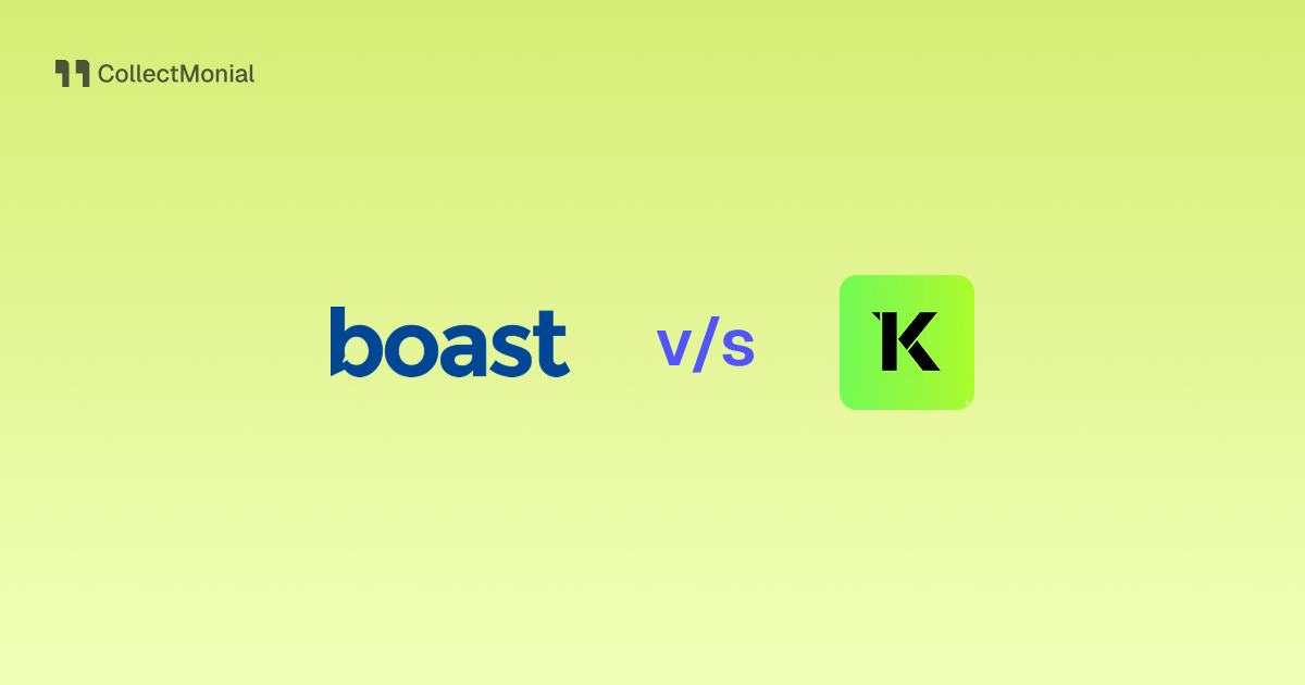 Boast vs Kudowall, compared by CollectMonial