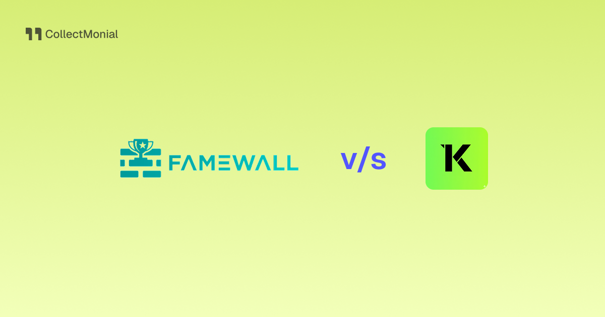 Famewall vs Kudowall, compared by CollectMonial