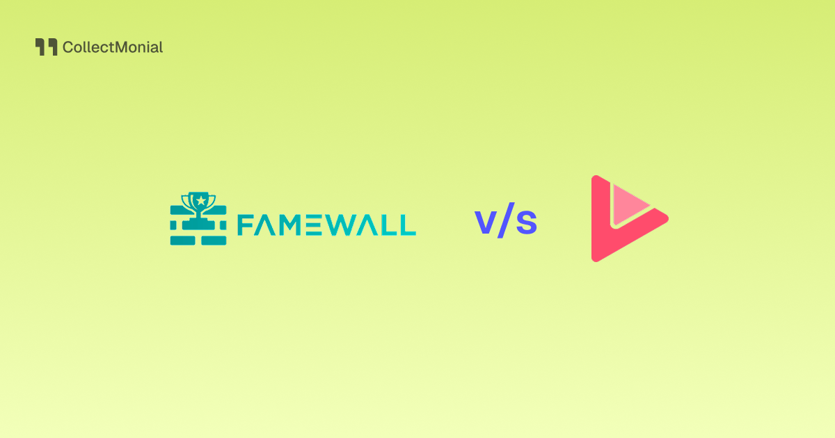 Famewall vs Vocal Video, compared by CollectMonial