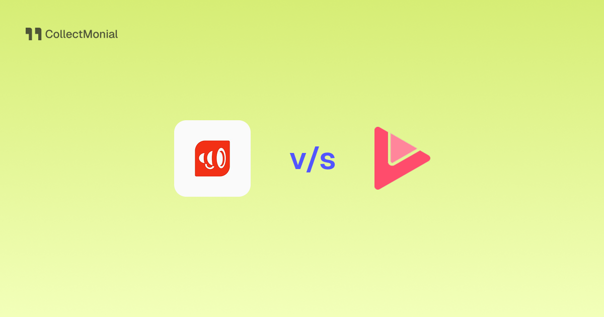 Shoutout.io vs Vocal Video, compared by CollectMonial