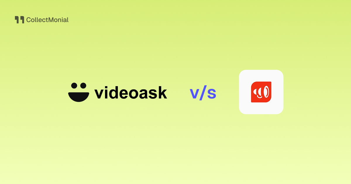 VideoAsk vs Shoutout.io, compared by CollectMonial