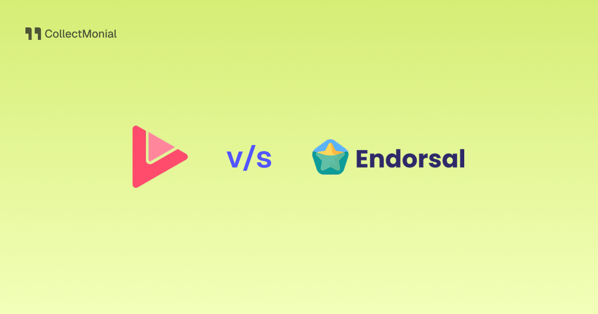 Vocal Video vs Endorsal, compared by CollectMonial